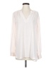 Ann Taylor LOFT Ivory Long Sleeve Blouse Size S - photo 1