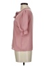 Shein 100% Polyester Pink Short Sleeve Blouse Size 6 - photo 5