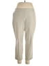 Hilary Radley Solid Ivory Casual Pants Size XXL - photo 1