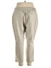 Hilary Radley Solid Ivory Casual Pants Size XXL - photo 2