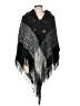 Apt. 9 Black Poncho One size - photo 1