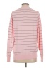 Tommy Hilfiger 100% Cotton Stripes Pink Pullover Sweater Size S - photo 2