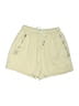 Enda Solid Yellow Khaki Shorts Size S - photo 1