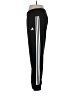 Adidas 100% Polyester Solid Black Track Pants Size L - photo 5