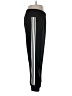 Adidas 100% Polyester Solid Black Track Pants Size L - photo 4