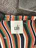 CAbi 100% Polyester Stripes Brown Long Sleeve Blouse Size S - photo 7