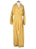 Shein Solid Yellow Jumpsuit Size 4 - photo 1