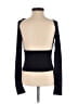 Pull&Bear Black Long Sleeve Top Size S - photo 2