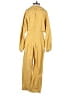 Shein Solid Yellow Jumpsuit Size 4 - photo 2