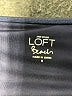 LOFT Beach Solid Blue Swimsuit Bottoms Size S - photo 3