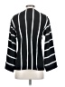 Banana Republic 100% Polyester Stripes Black Blazer Size 4 - photo 2