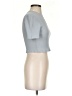 Silence and Noise Gray Blue Short Sleeve Turtleneck Size S - photo 4