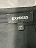 Express Solid Black Formal Skirt Size 2 - photo 4
