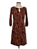 Fenn Wright Manson Argyle Brown Casual Dress Size 4 - photo 1