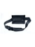 Aqua 100% Polyurethane Chevron-herringbone Black Belt Bag One size - photo 2