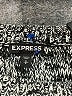 Express Stripes Gray Pullover Sweater Size S - photo 7