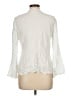 Hale Bob Ivory Long Sleeve Blouse Size L - photo 2