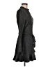 Speechless Tweed Gray Cocktail Dress Size M - photo 4