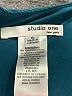 Studio One Color Block Teal Cocktail Dress Size 10 - photo 7