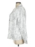 Cheryl Nash Windridge Print Silver Blazer Size S (estimated) - photo 5