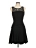 Express Solid Black Cocktail Dress Size 8 - photo 1
