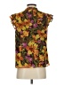 Adelyn Rae 100% Polyester Yellow Sleeveless Blouse Size S - photo 2