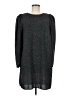 H&M 100% Polyester Tweed Gray Casual Dress Size M - photo 1