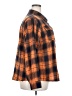 Unbranded Plaid Orange Long Sleeve Blouse Size 3X - photo 4