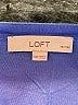 Ann Taylor LOFT 100% Polyester Blue Short Sleeve Top Size XXS - photo 7