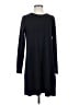 Cos 100% Wool Solid Black Casual Dress Size S - photo 1