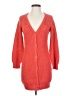 Assorted Brands 100% Acrylic Orange Cardigan Size XS - photo 1