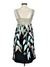 BCBGMAXAZRIA 100% Polyester Print Blue Cocktail Dress Size XS - photo 2