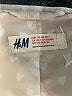 H&M 100% Polyester Solid Green Ivory Jacket Size 14 - photo 3
