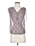 Lucky Brand Blue Sleeveless Blouse Size XS - photo 1