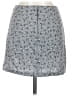 Exact Change Print Gray Casual Skirt Size 7 - photo 2