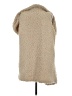 Miami 100% Polyester Ivory Tan Faux Fur Vest Size S - photo 2