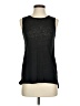 Vince. 100% Linen Black Sleeveless Top Size XS - photo 1