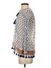 Roberta Roller Rabbit Blue Long Sleeve Blouse Size XXS - photo 5