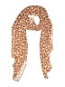 Daniel Rainn 100% Polyester Animal Print Tan Orange Scarf One size - photo 1