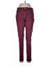 Faded Glory Solid Burgundy Jeans Size 10 - photo 1