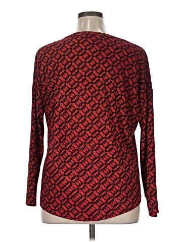 Dana Buchman Long Sleeve Blouse (view 2)