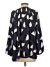 Tucker Hearts Blue 3/4 Sleeve Blouse Size S - photo 2
