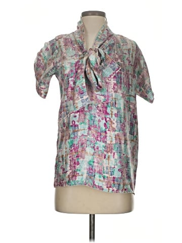 M Missoni Short Sleeve Silk Top (view 1)