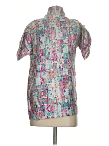 M Missoni Short Sleeve Silk Top (view 2)