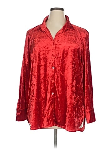 MULTIPLES Long Sleeve Blouse (view 1)