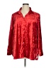 MULTIPLES Red Long Sleeve Blouse Size XL - photo 1