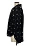 ModCloth 100% Polyester Stars Black Long Sleeve Blouse Size M - photo 5