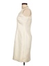 Talbots 100% Polyester Solid Ivory Cocktail Dress Size 10 (petite) - photo 5