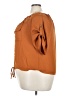 Speed Limit 98 100% Polyester Brown Short Sleeve Blouse Size 3X - photo 5
