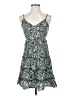 Unbranded Print Blue Cocktail Dress Size S (estimated) - photo 1